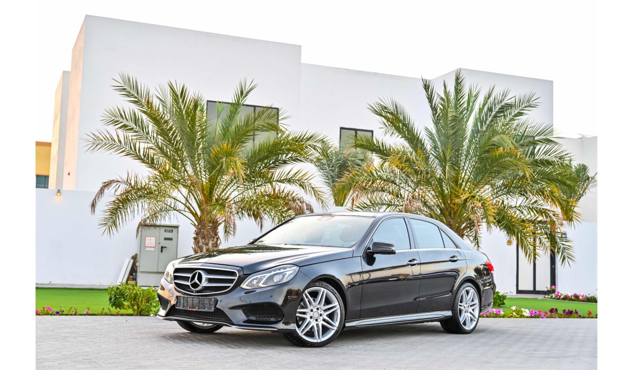 Mercedes-Benz E300 AMG Kit - Full Agency History! - Fully Loaded! - AED 1,939 PM! - 0% DP