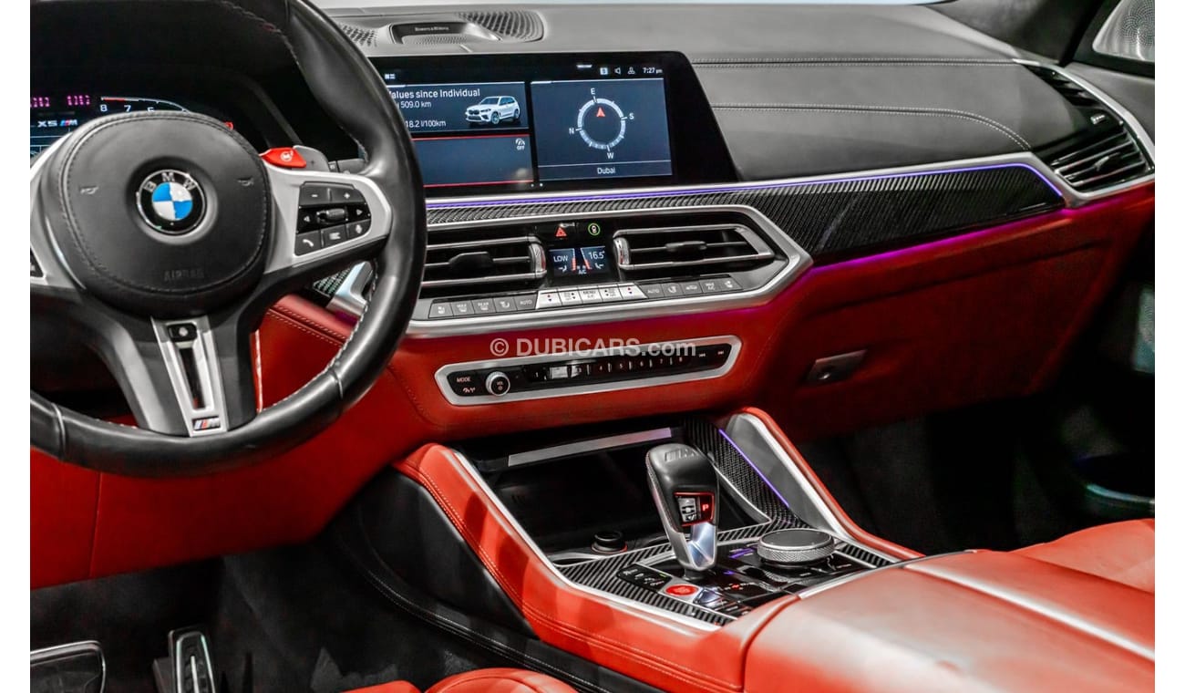BMW X5M 2021 BMW X5 M Competition, BMW Warranty + Service Contract, GCC