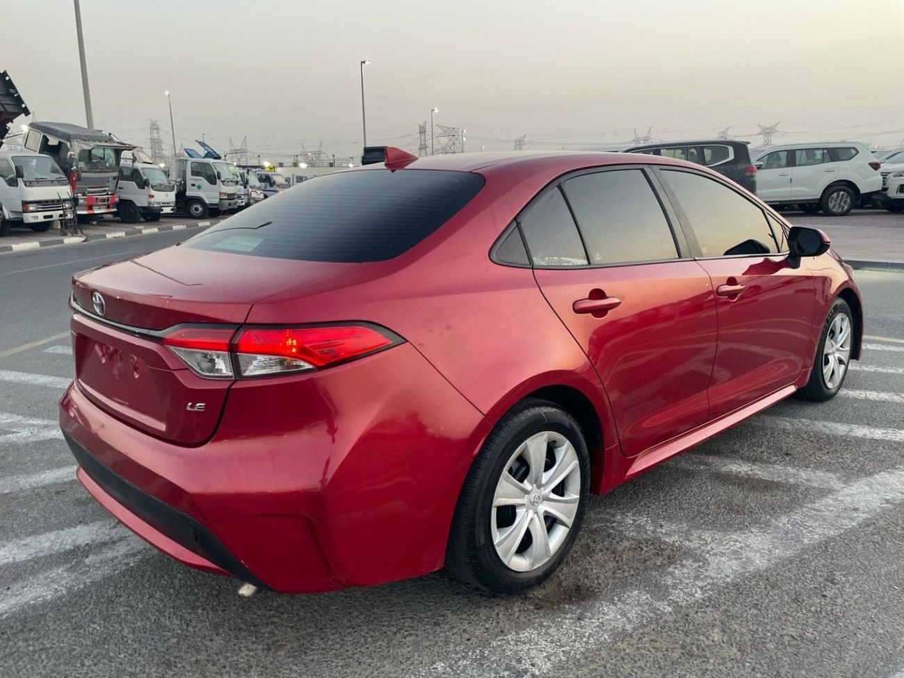 تويوتا كورولا 2020 Toyota Corolla LE – Excellent Condition – Red Color – Best Price