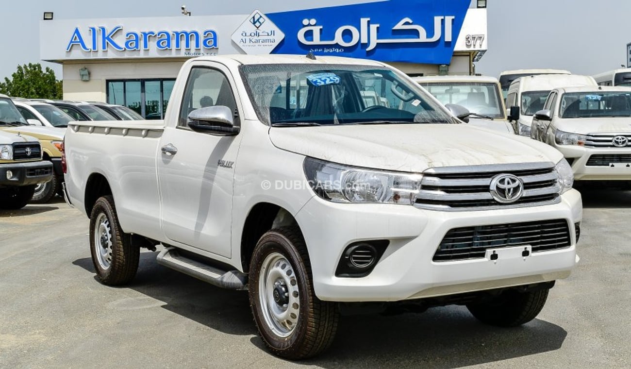 Toyota Hilux 2.4Ltr V4 4X4 Diesel M/T SINGLE Cab - 16″ wheels - red interior