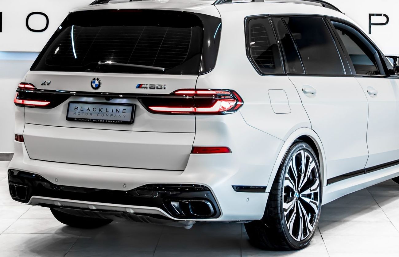 BMW X7 2024 BMW X7 M60i, 2028 BMW Warranty + Service Contract, Satin PPF, Low Kms, GCC