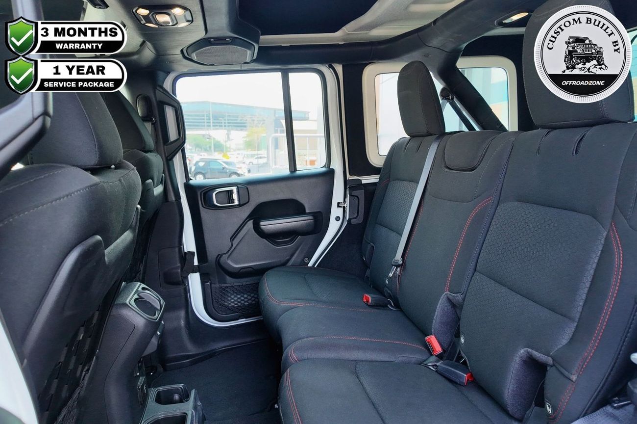 Jeep Wrangler Unlimited Rubicon 3.6L / 3 Months Warranty and 1 Year Service Package Included