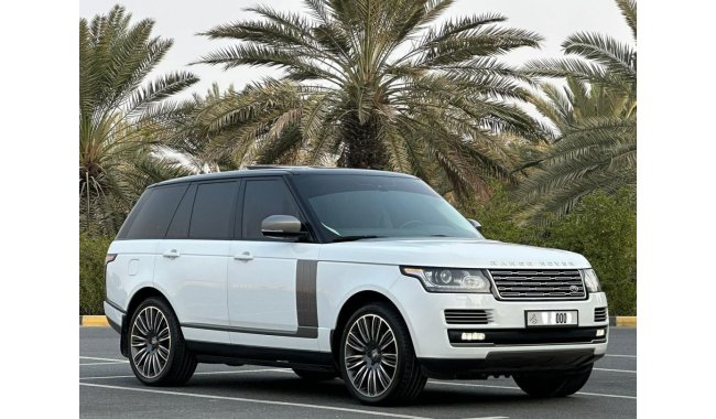 Land Rover Range Rover Vogue SE Supercharged GCC WARNTY 1 YEAR VERY CLEAN CAR