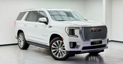جي أم سي يوكون 2022 GMC Yukon Denali, GMC Service History, 1 Year Warranty, Excellent Condition, GCC