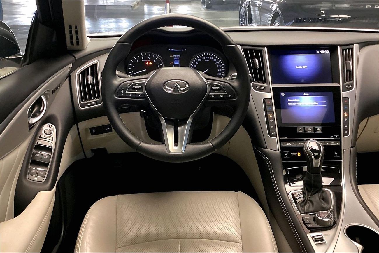 إنفينيتي Q50 Premium / Luxe | National Day Celebration | شامل الضمان | 0 ﺪﻔﻋﺓ ﺃﻮﻟﻯ