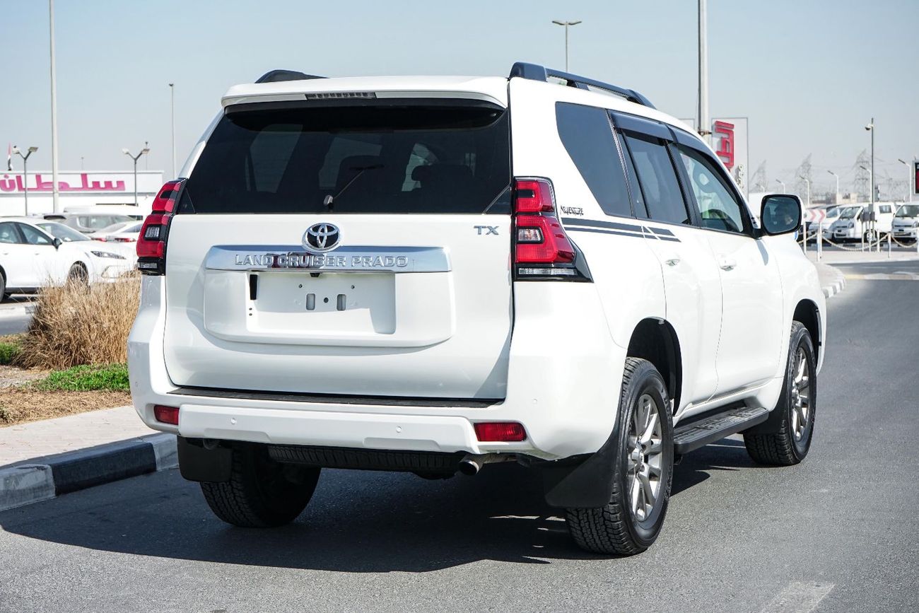 تويوتا برادو The 2021 Toyota Land Cruiser Prado is a rugged yet refined mid-size SUV known for its legendary reli