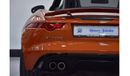 Jaguar F Type EXCELLENT DEAL for our Jaguar F-Type S V8 ( 2014 Model ) in Orange Color GCC Specs