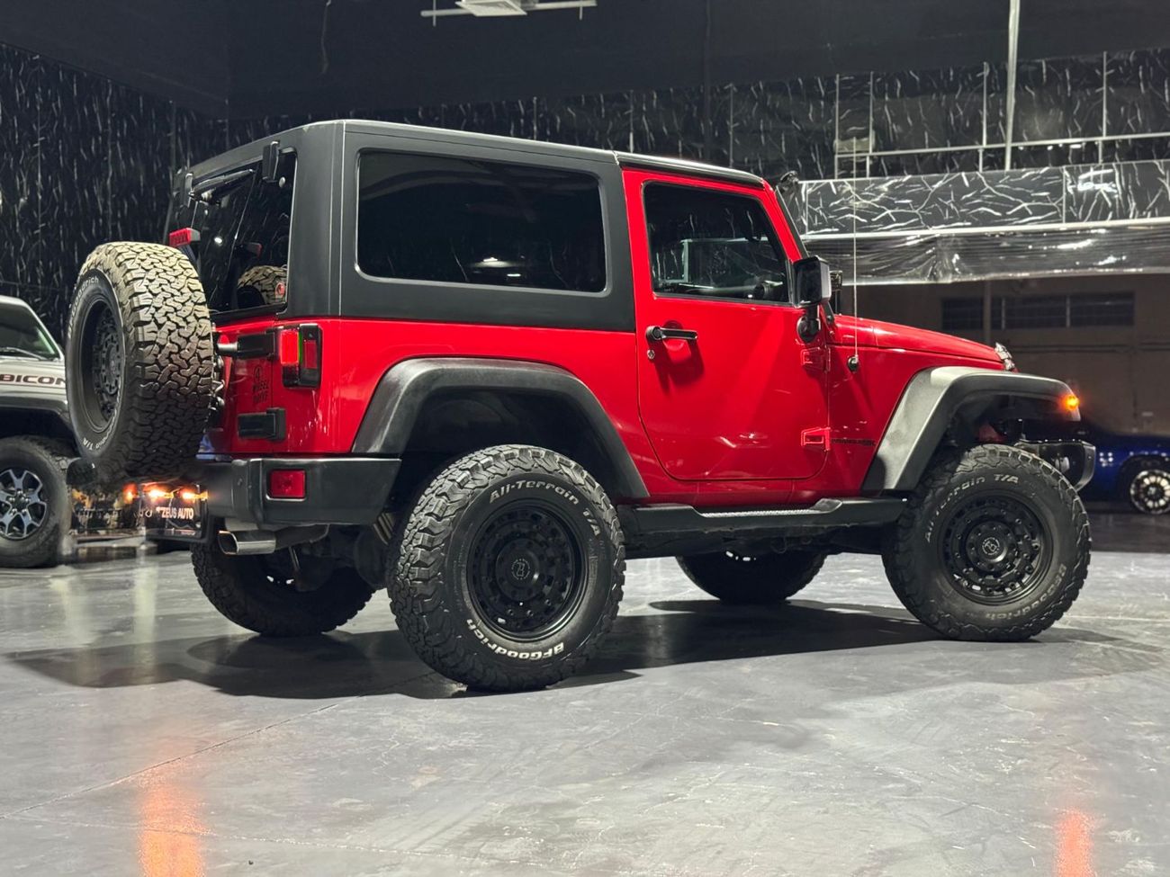 جيب رانجلر Willys Wheeler 3.6L A/T (2 Door) 2018 Jeep Wrangler JK Willys, Warranty, Full Service History, Excel