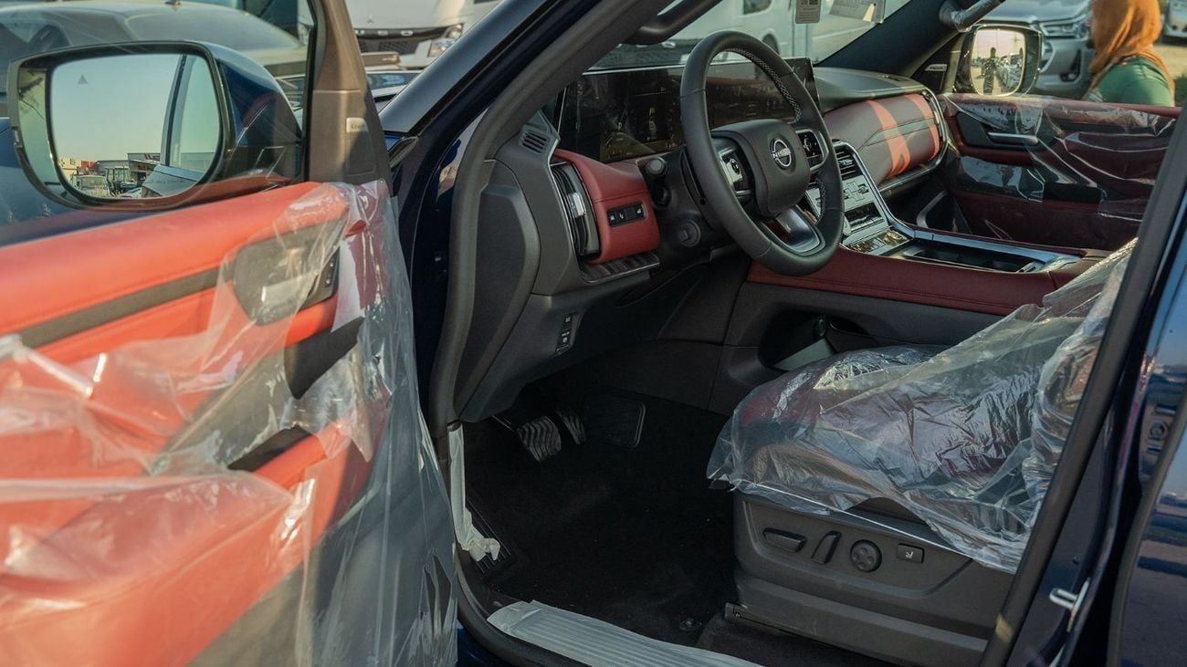 نيسان باترول 2026 Nissan Patrol SE Platinum 3.8L AT Petrol (Blue-Red) (Export Only)