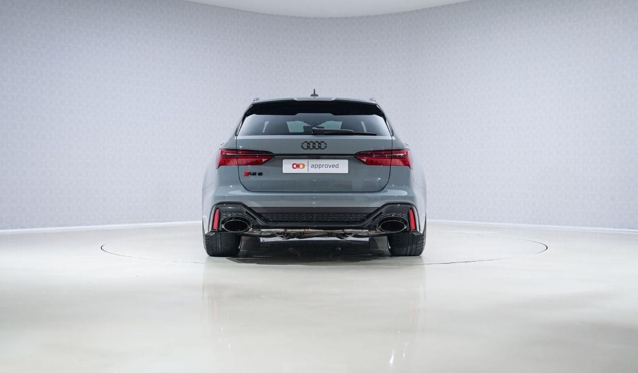 Audi RS6 TFSI Quattro - AED 6,303 P/M - 2 Years Warranty