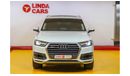 Audi Q7 Audi Q7 45 TFSI 2017 GCC under Warranty with Flexible Down-Payment.
