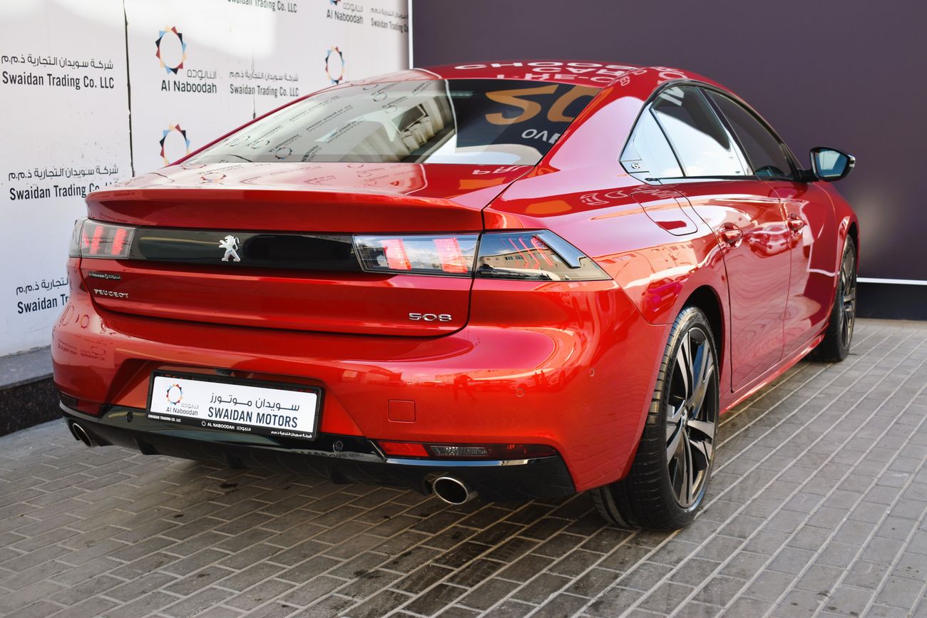 بيجو 508 AED 1839 PM | 1.6L GT GCC AGENCY WARRANTY UP TO 2027 OR 100K KM