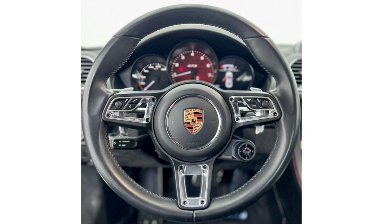 Porsche 718 Cayman 2018 Porsche Cayman GTS, June 2023 Porsche Warranty, Full Porsche Service History, Low Km's, GCC