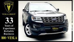 Ford Explorer XLT SPORT + LEATHER + SCREEN + PANORAMIC + 4WD / GCC / 2017 / DEALER WARRANTY 10/05/2023 / 1,634 DHS