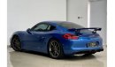 بورش كايمان جي تي ٤ 2016 Porsche Cayman GT4, Porsche Warranty-Service History, GCC