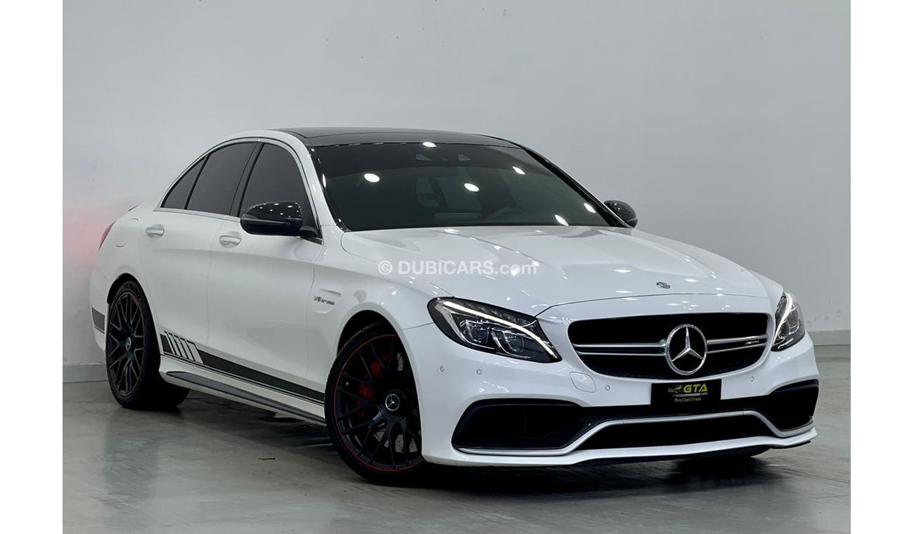 Mercedes-Benz C 63 AMG 2015 Mercedes Benz C63s Edition 1 AMG, Warranty, GCC