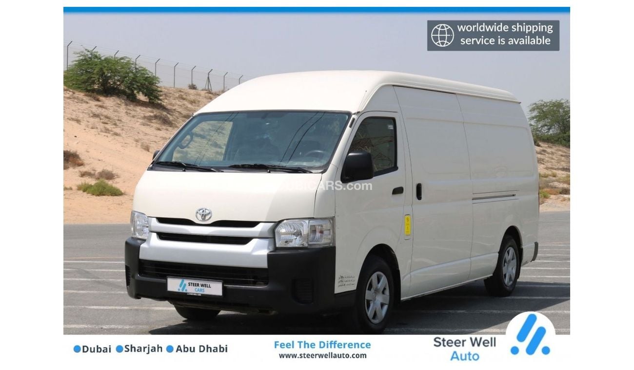 Toyota Hiace 2018 | HI ROOF DELIVERY VAN WITH GCC SPECS AND EXCELLENT CONDITION