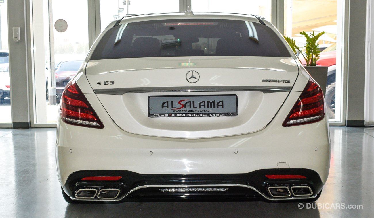 مرسيدس بنز S 63 AMG Clean Title Facelift 2020