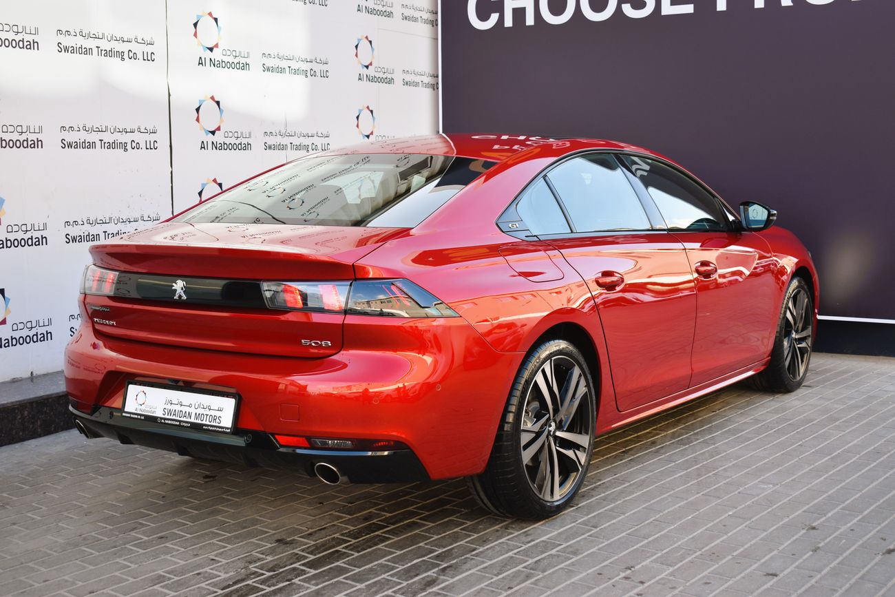 بيجو 508 AED 1839 PM | 1.6L GT GCC AGENCY WARRANTY UP TO 2027 OR 100K KM