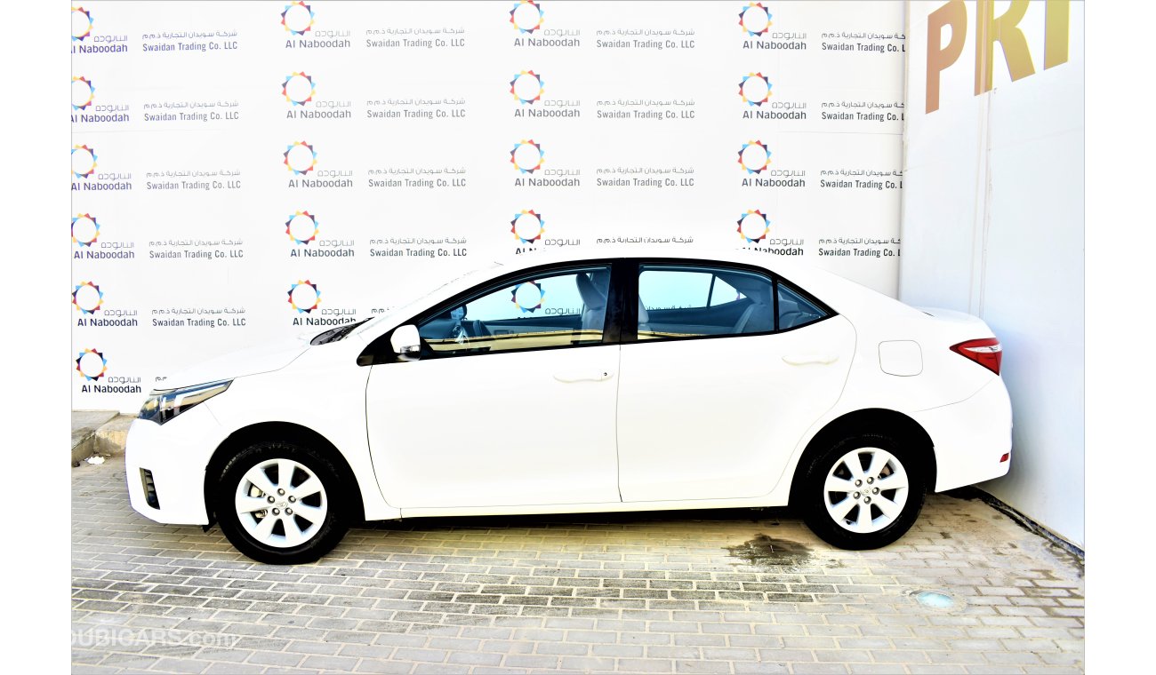 Toyota Corolla 2.0L SE 2016 GCC SPECS WITH DEALER WARRANTY