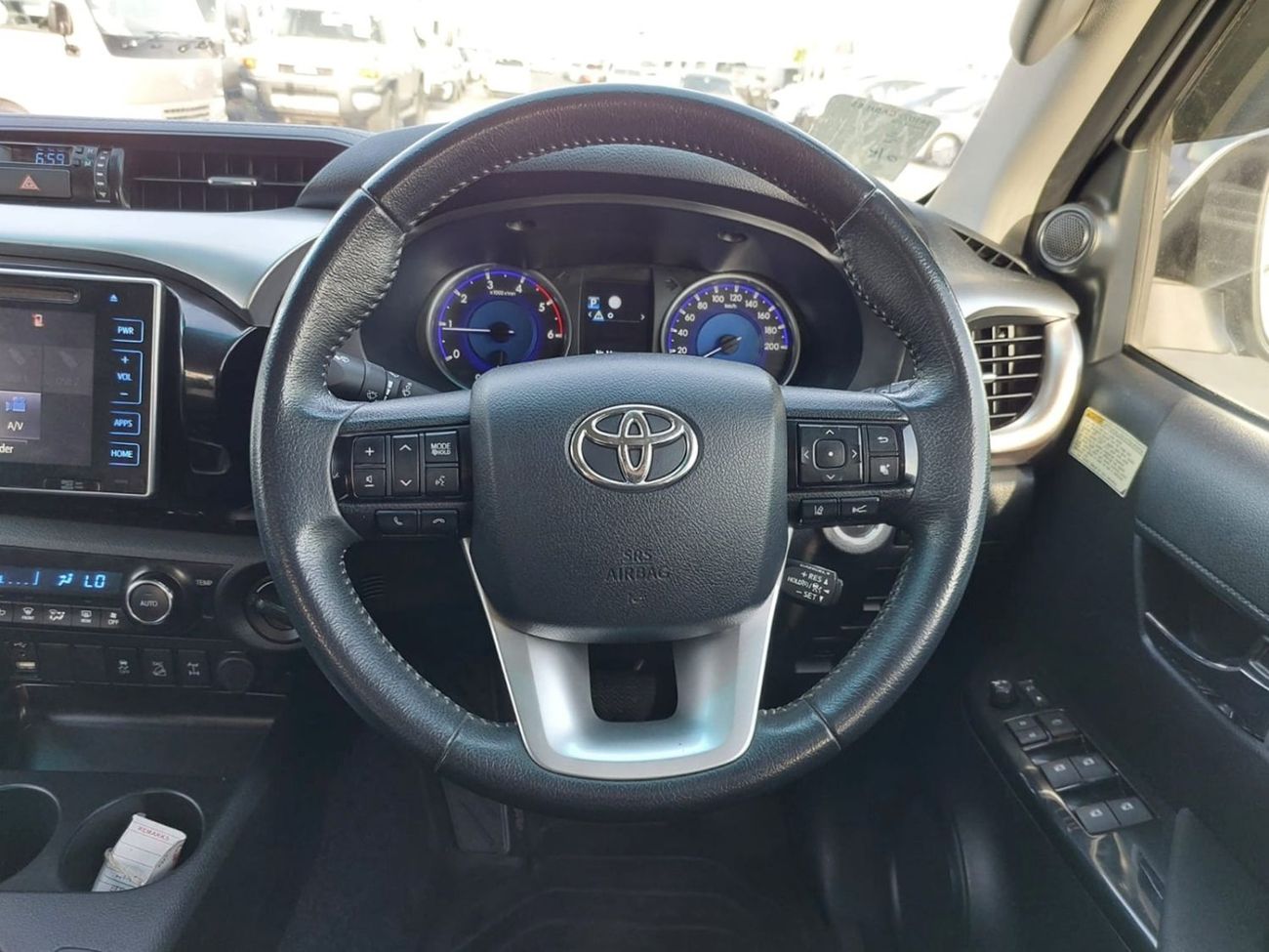 Toyota Hilux TOYOTA HILUX PICK UP RHD 2019 MODEL 2.8 L DIESEL AUTOMATIC(PM21706)