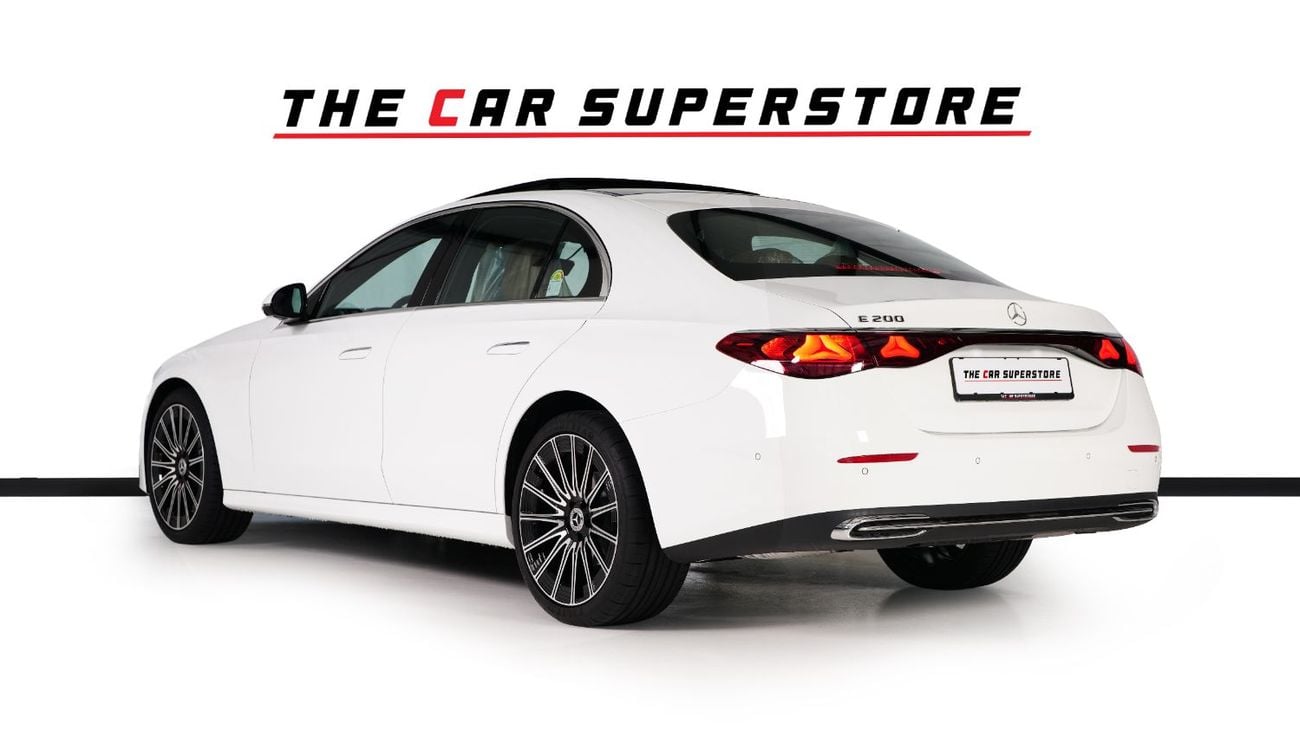 Mercedes-Benz E200 Avantgarde Exterior Package-20 Inch AMG Rims-Chrome Package