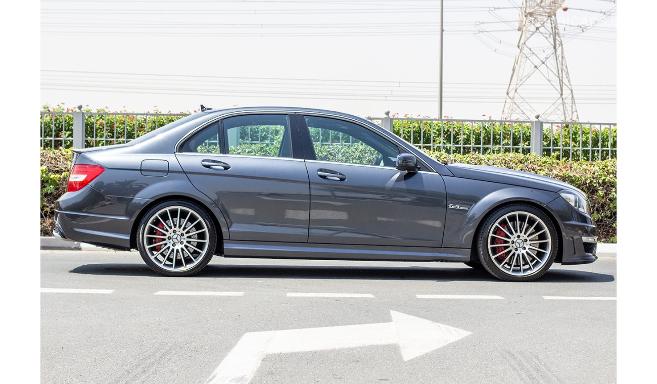 مرسيدس بنز C 63 AMG MERCEDES C63 - 2013 - IMPORTED FROM CANADA - ZERO DOWN PAYMENT - 1710 AED/MONTHLY - 1 YEAR WARRANTY