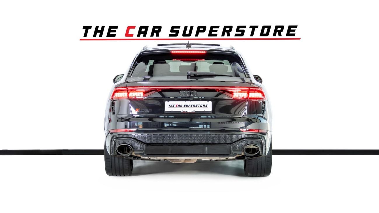Audi RS Q8 TFSI quattro 4.0L Black On Black-Al Nabooda Warranty andService Contract-Special Order-Carbon Cerami
