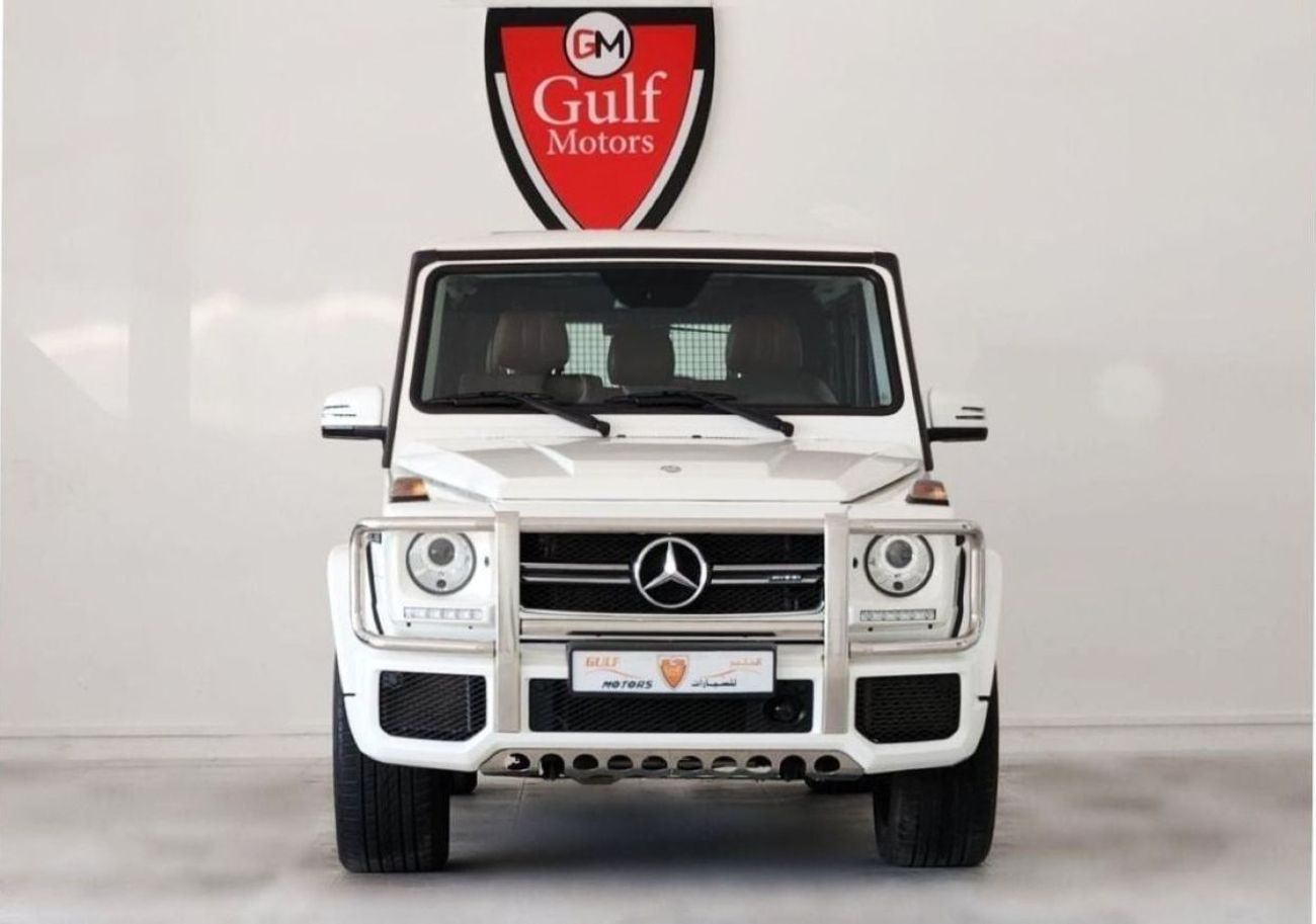 Mercedes-Benz G 500 With G63 AMG KIT V8 4.0L-8CYL - FULL OPTION - BANK FINANCING AVAILABLE -GARGASH ENTERPRISES