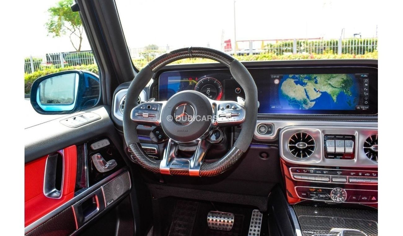 Mercedes-Benz G 63 AMG Amazing Price | Mercedes-Benz G63 AMG | Blue | V8 Biturbo | Fully Carbon | Original Screens | Night