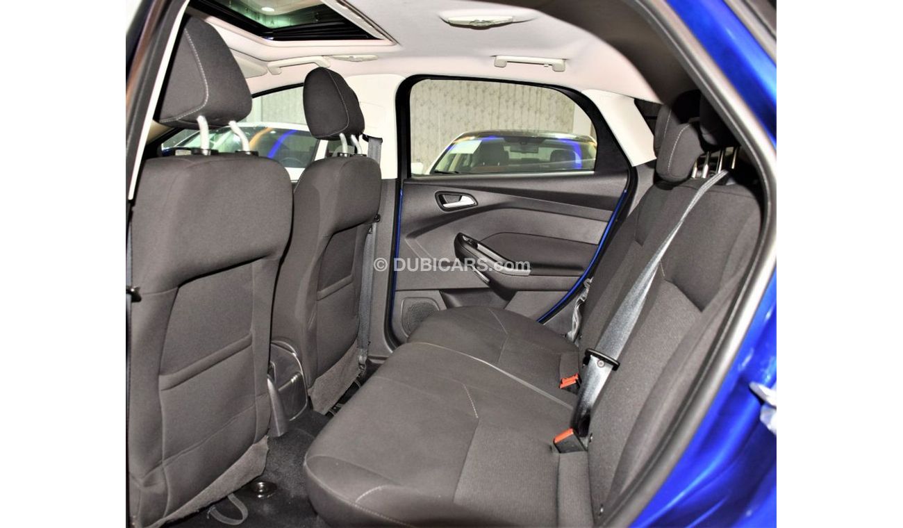Ford Focus FULL SERVICE HISTORY!LOW MILEAGE Ford Focus 2015 Model!! in Blue Color! GCC Specs
