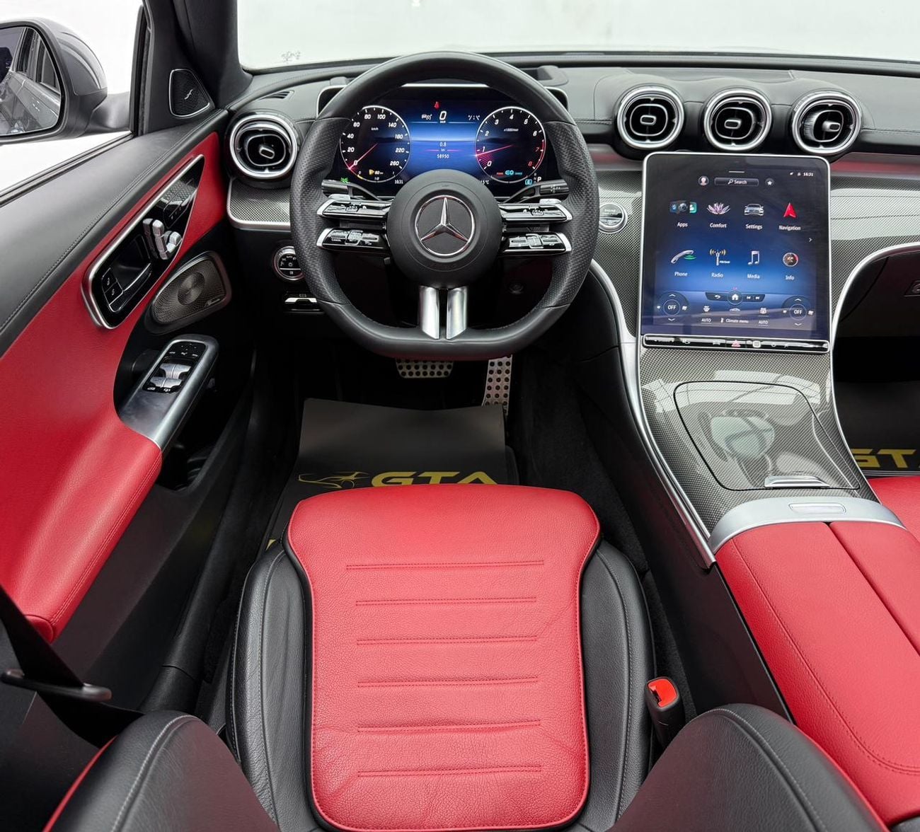 Mercedes-Benz C 200 2022 Mercedes Benz C200 AMG Premium, 2027 MB Warranty + Service Pack, Fully Loaded, GCC