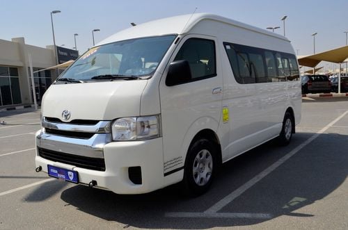 Toyota Hiace HIGH ROOF 15 SEATER BUS GCC SPECS