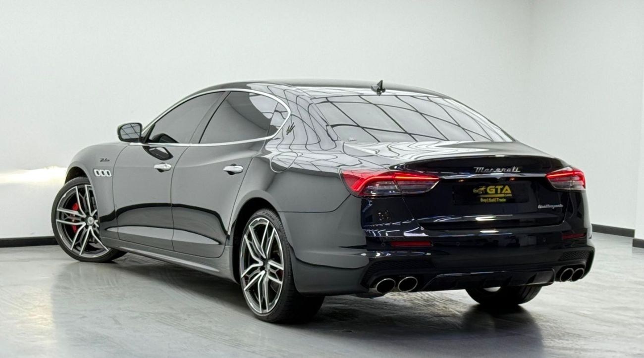 Maserati Quattroporte Modena 3.0L 2023 Maserati Quattroporte Modena, 2026 Maserati Warranty, Very Low Km, Excellent Condit