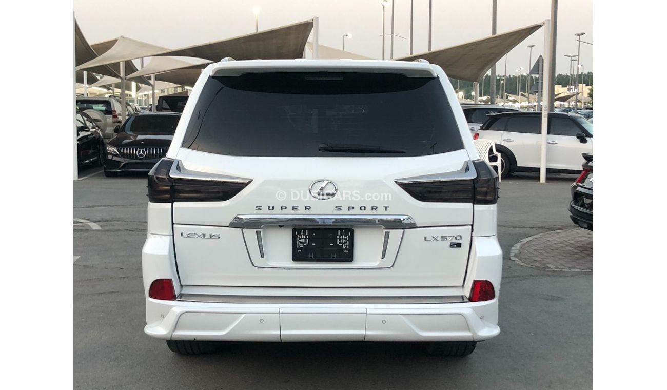 لكزس LX 570 موديل 2015 محول 2020 خليجي فل مواصفات كراسي جلد ومثبت سرعه وتحكم كهربي كامل ونظام صوت ممتاز وكاميرا