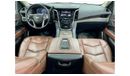 Cadillac Escalade Platinum 2016 Cadillac Escalade XL ( Full Option ), Warranty, GCC