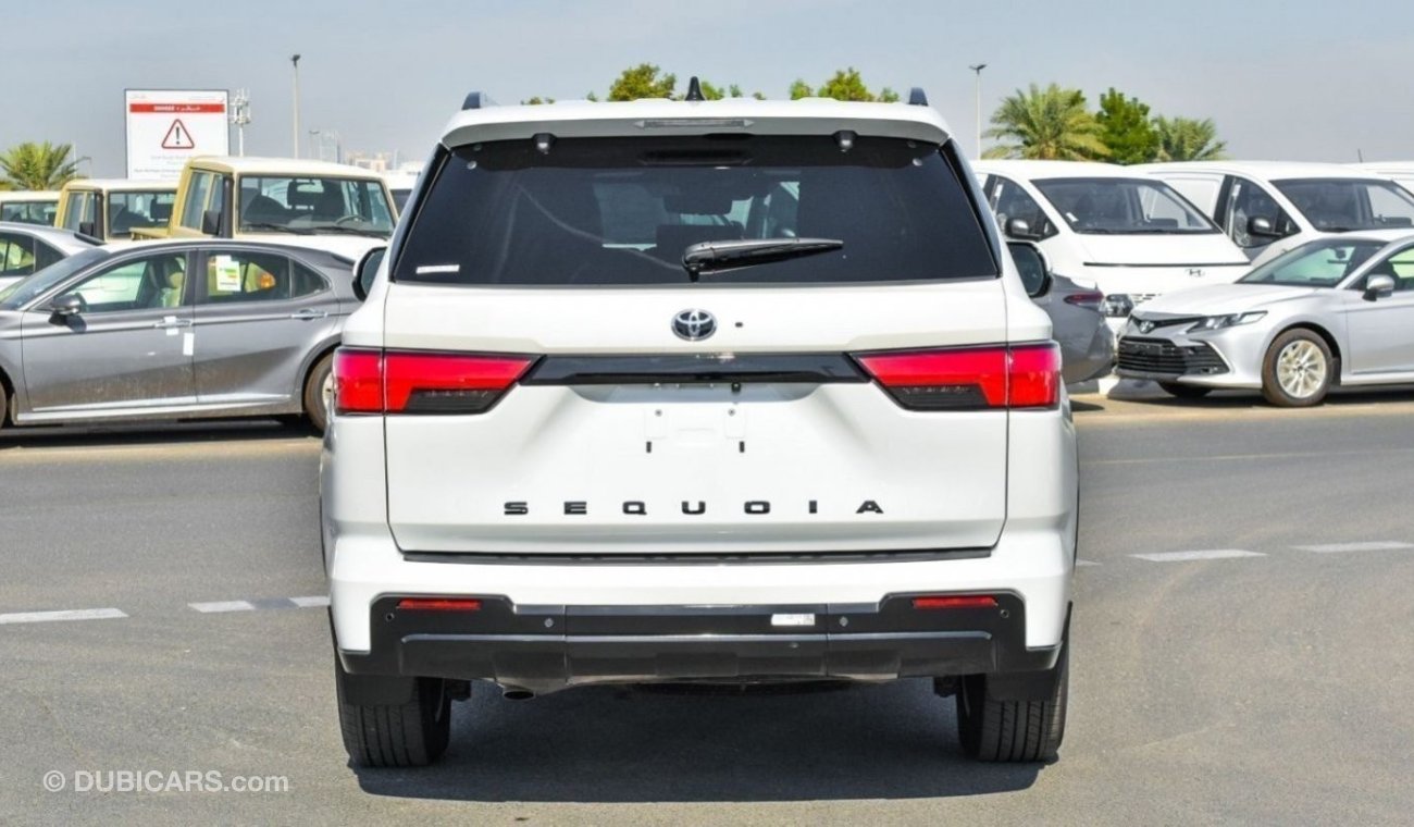 تويوتا سيكويا Brand New Toyota Sequoia Limited Platinum Hybrid | White/Black | 2023 | For Export Only