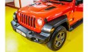 Jeep Wrangler RESERVED ||| Jeep Wrangler Sport Unlimited 2018 GCC under Warranty with Flexible Down-Payment.