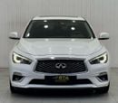 Infiniti Q50 Std 3.0L 2023 Infiniti Q50 3.0, Feb 2028 Infiniti Warranty, Full Infiniti Service History, GCC