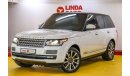 لاند روفر رانج روفر فوج إس إي سوبرتشارج Range Rover Vogue SE V8 Supercharged 2015 GCC under Warranty with Zero Down-Payment.