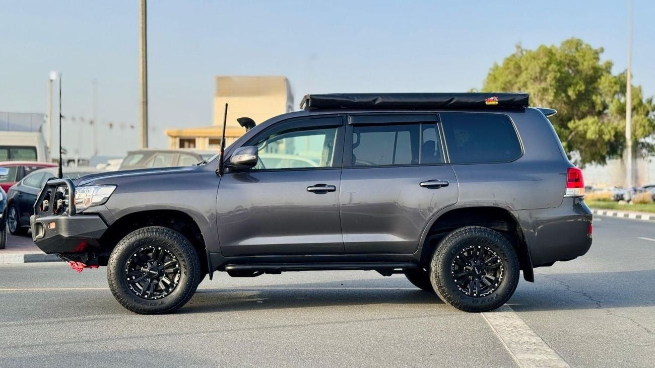 تويوتا لاند كروزر RHINO RACK WITH SIDE AWNING CAMPING TENT | 4.5L DIESEL ENGINE | PUSH START | RHD