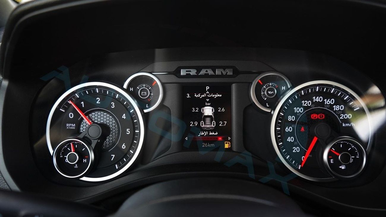 RAM 1500 Tradesman Hurricane SO 3.0TT Crew Cab 4X4 2025 GCC With 3 Years Warranty