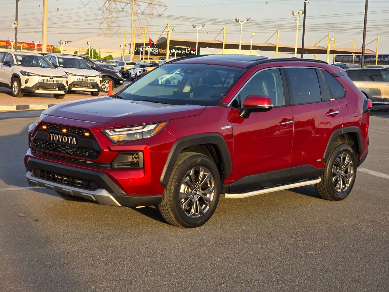 Toyota RAV4 2.5L Limited Hybrid Sunroof , Push button, Trunk automatic and original leather seats