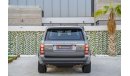 Land Rover Range Rover Vogue SE | 3,995 P.M | 0% Downpayment | Full Option | Exceptional Condition!