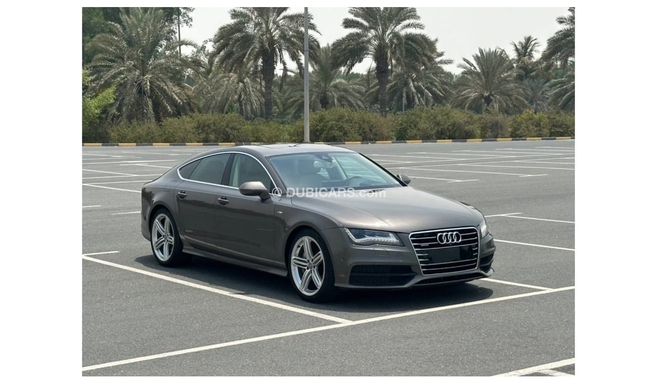 Audi A7 S-Line MODEL 2013 GCC CAR PERFECT CONDITION INSIDE AND OUTSIDE FULL OPTION PANORAMIC ROOF LEATHER SE