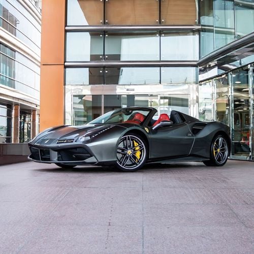 Ferrari 488 Spider STD 2018 FERRARI 488 SPIDER GCC DONE ONLY 26,000KM