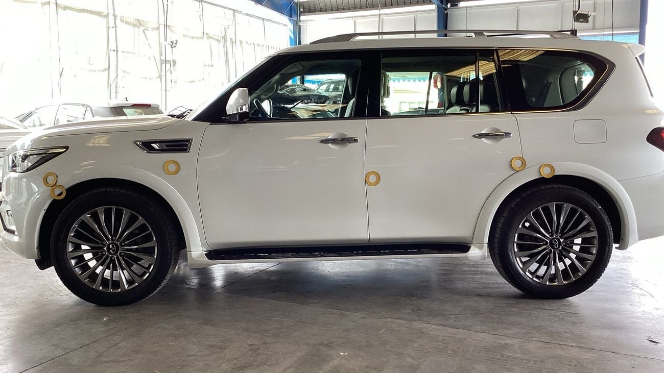 Infiniti QX80 5.6 8STR 4WD AUTO LUXE PROACTVE TOW | Guaranteed Warranty | 0 Down Payment