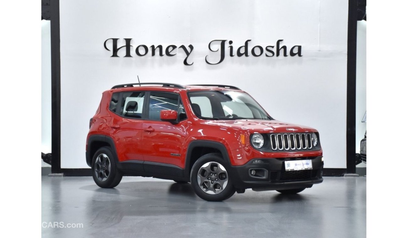 Jeep Renegade EXCELLENT DEAL for our Jeep Renegade Longitude ( 2017 Model ) in Red Color GCC Specs