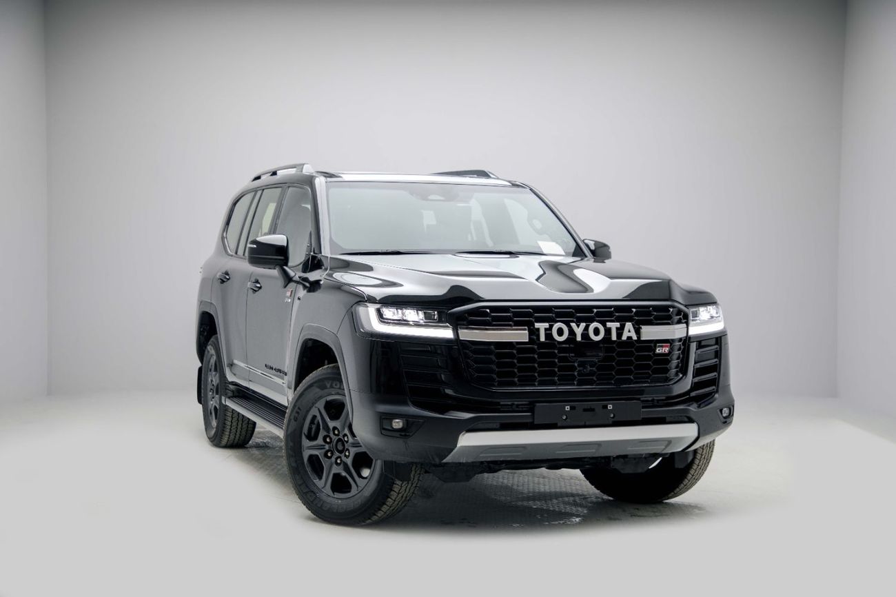 تويوتا لاند كروزر GRS 3.5L - Black Inside Maroon | Export Only