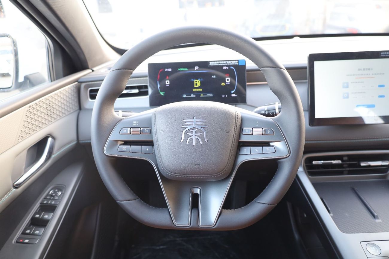 BYD QIN PLUS 1.5L AT HYBRID 55KM Leading With 360 Cam + Driver Power seat 2025 Model only for EXPORT